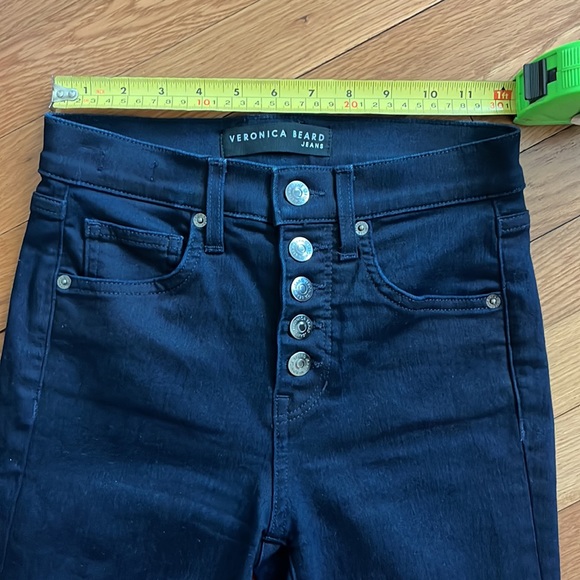 Veronica Beard Debbie Skinny Jean in Indigo - Picture 10 of 15